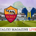 Roma Hellas Verona cronaca diretta live risultato in tempo reale