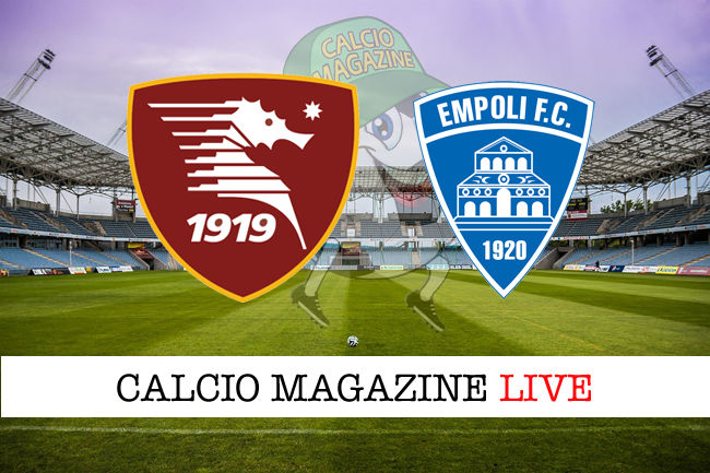 Salernitana Empoli cronaca diretta live risultato in tempo reale