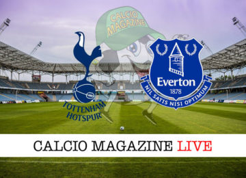 Tottenham Everton cronaca diretta live risultato in tempo reale