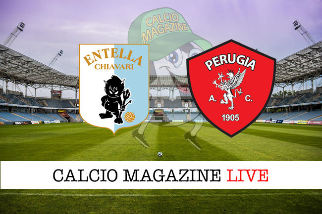 Virtus Entella Perugia cronaca diretta live risultato in tempo reale