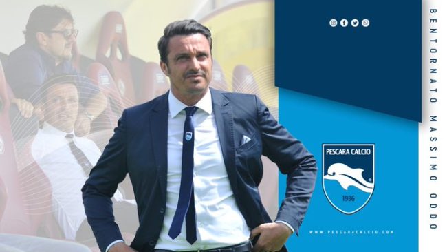 Pescara, torna Massimo Oddo: la nota del club abruzzese