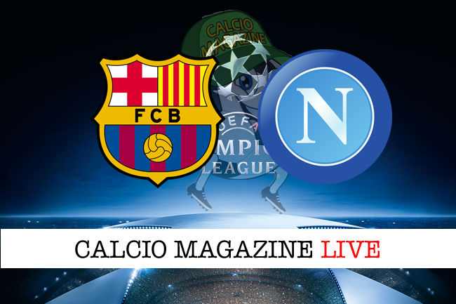 Barcellona Napoli cronaca diretta live risultato in tempo reale