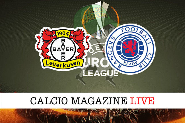 Bayer Leverkusen Rangers cronaca diretta live risultato in tempo reale
