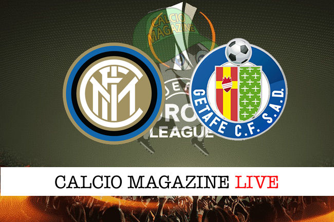 Inter Getafe cronaca diretta live risultato in tempo reale