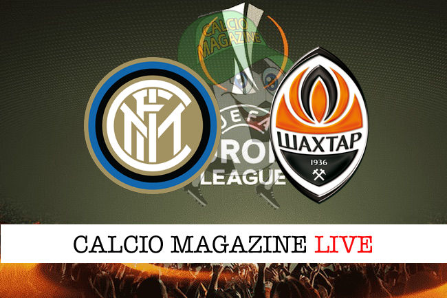 Inter Shakhtar Donetsk cronaca diretta live risultato in tempo reale