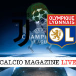Juventus Lione cronaca diretta live risultato in tempo reale