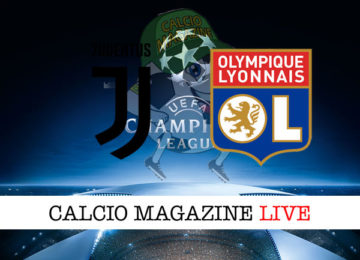 Juventus Lione cronaca diretta live risultato in tempo reale