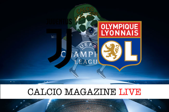 Juventus Lione cronaca diretta live risultato in tempo reale
