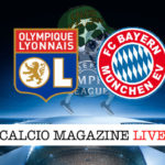 Lione Bayern Monaco cronaca diretta live risultato in tempo reale