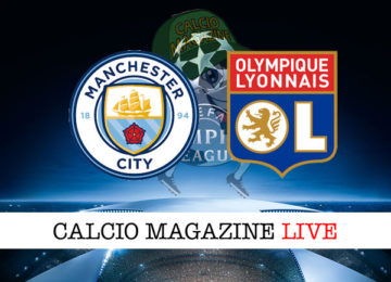 Manchester City Lione cronaca diretta live risultato in tempo reale