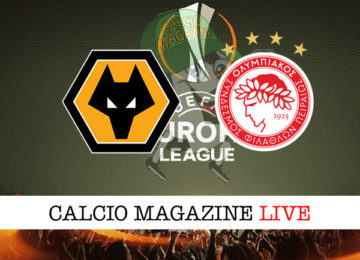 Wolves Olympiakos cronaca diretta live risultato in tempo reale