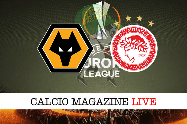 Wolves Olympiakos cronaca diretta live risultato in tempo reale