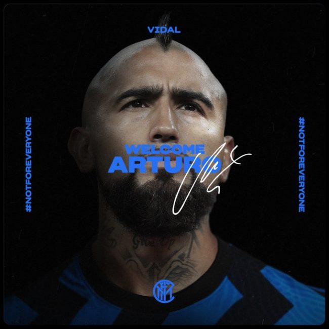 Inter, UFFICIALE Vidal: l'annuncio del club nerazzurro
