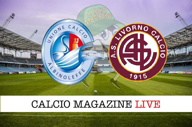 AlbinoLeffe Livorno cronaca diretta live risultato in tempo reale