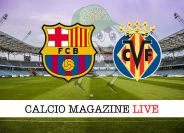Barcellona Villareal cronaca diretta live risultato in tempo reale