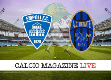 Empoli Renate cronaca diretta live risultato in tempo reale