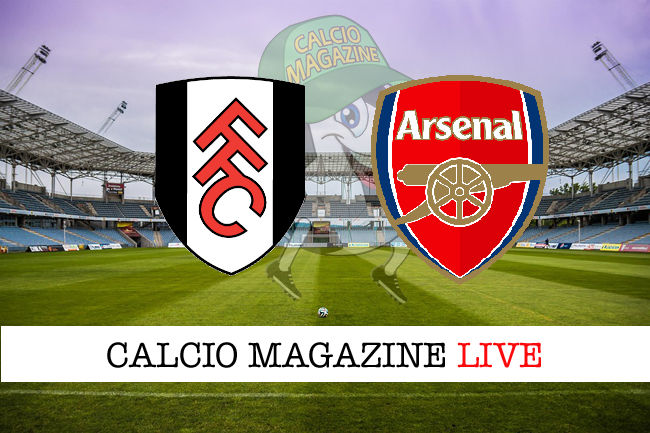 Fulham Arsenal cronaca diretta live risultato in tempo reale