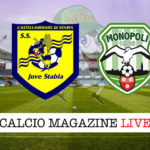 Juve Stabia Monopoli cronaca diretta live risultato in tempo reale