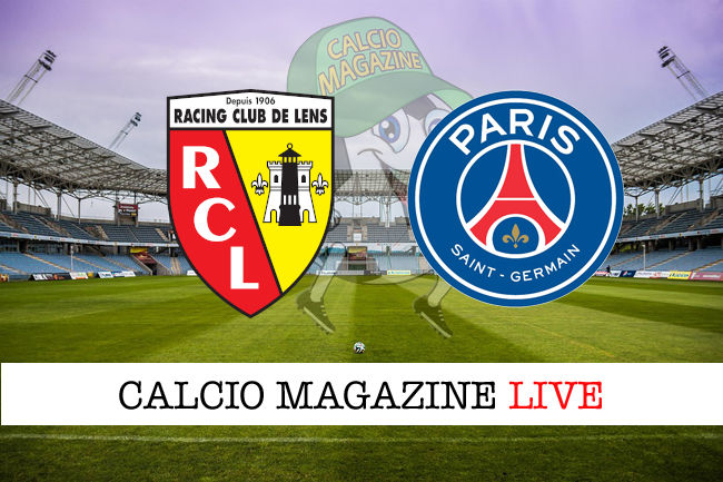 Lens PSG cronaca diretta live risultato in tempo reale