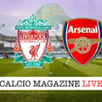 Liverpool Arsenal cronaca diretta live risultato in tempo reale