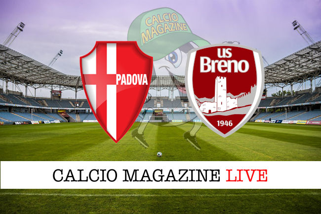 Padova Breno cronaca diretta live risultato in tempo reale