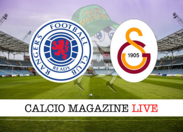 Rangers Galatasaray cronaca diretta live risultato in tempo reale