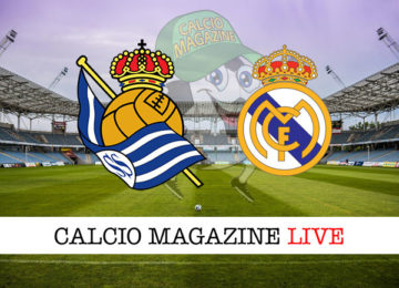 Real Sociedad Real Madrid cronaca diretta live risultato in tempo reale