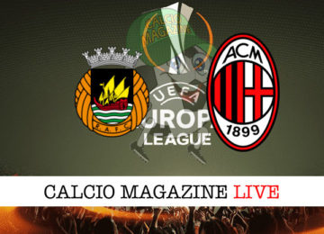 Rio Ave Milan cronaca diretta live risultato in tempo reale