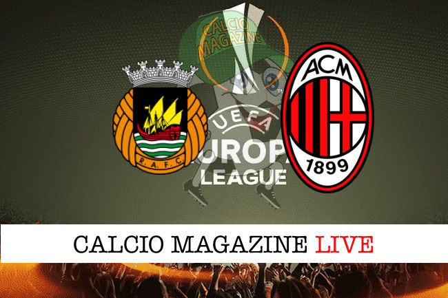 Rio Ave Milan cronaca diretta live risultato in tempo reale