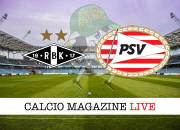 Rosenborg PSV Eindhoven Monaco cronaca diretta live risultato in tempo reale