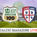 Sassuolo Cagliari cronaca diretta live risultato in tempo reale