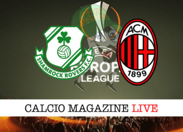 Shamrock Rovers Milan cronaca diretta live risultato in tempo reale