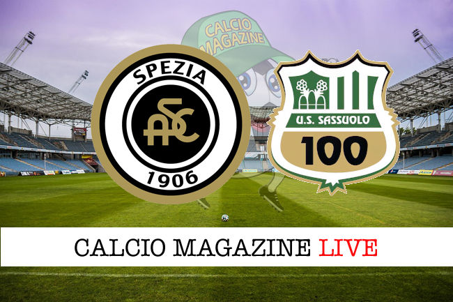 Spezia Sassuolo cronaca diretta live risultato in tempo reale