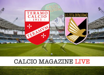 Teramo Palermo cronaca diretta live risultato in tempo reale