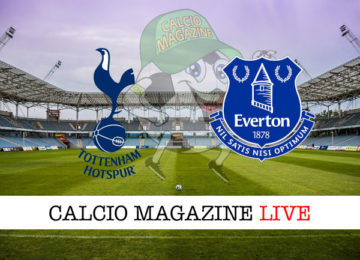 Tottenham Everton cronaca diretta live risultato in tempo reale