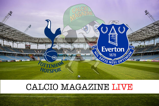 Tottenham Everton cronaca diretta live risultato in tempo reale