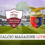 Trapani Casertana cronaca diretta live risultato in tempo reale