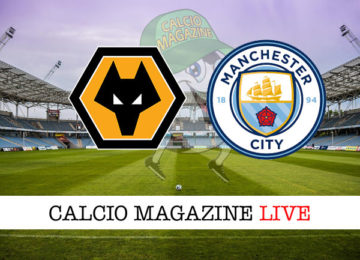 Wolves Manchester City cronaca diretta live risultato in tempo reale