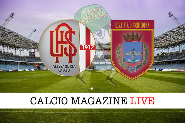 Alessandria Pontedera cronaca diretta live risultato in tempo reale