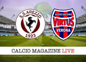 Arezzo Virtus Vecomp Verona cronaca diretta live risultato in tempo reale