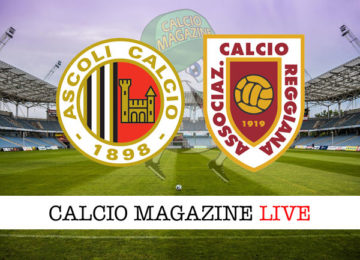 Ascoli Reggiana cronaca diretta live risultato in tempo reale
