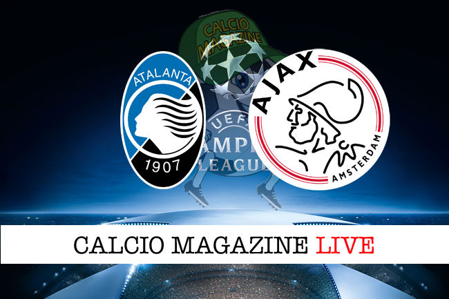 Atalanta Ajax cronaca diretta live risultato in tempo reale