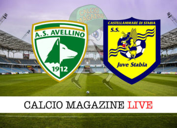 Avellino Juve Stabia cronaca diretta live risultato in tempo reale