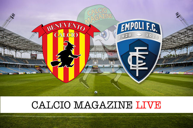 Benevento Empoli cronaca diretta live risultato in tempo reale