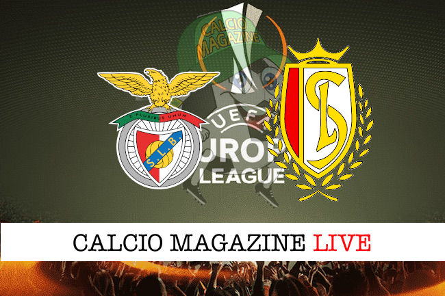 Benfica Standard Liegi cronaca diretta live risultato in tempo reale