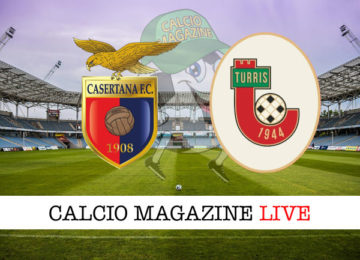 Casertana Turris cronaca diretta live risultato in tempo reale