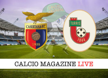 Casertana Turris cronaca diretta live risultato in tempo reale