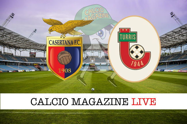 Casertana Turris cronaca diretta live risultato in tempo reale