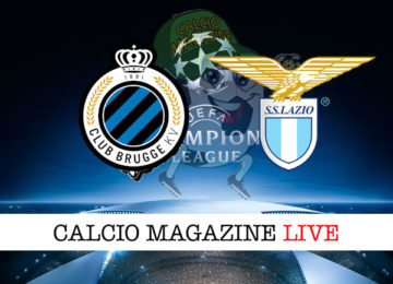 Club Brugge Lazio cronaca diretta live risultato in tempo reale