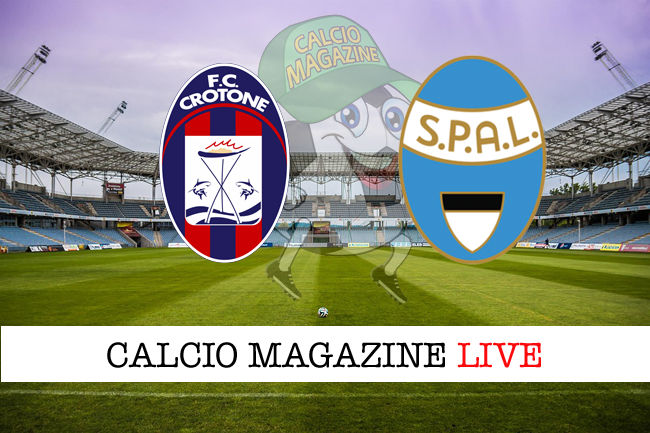 Crotone SPAL cronaca diretta live risultato in tempo reale